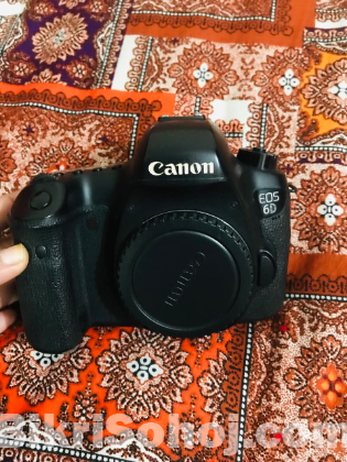 Canon 6D with 50 mm lens